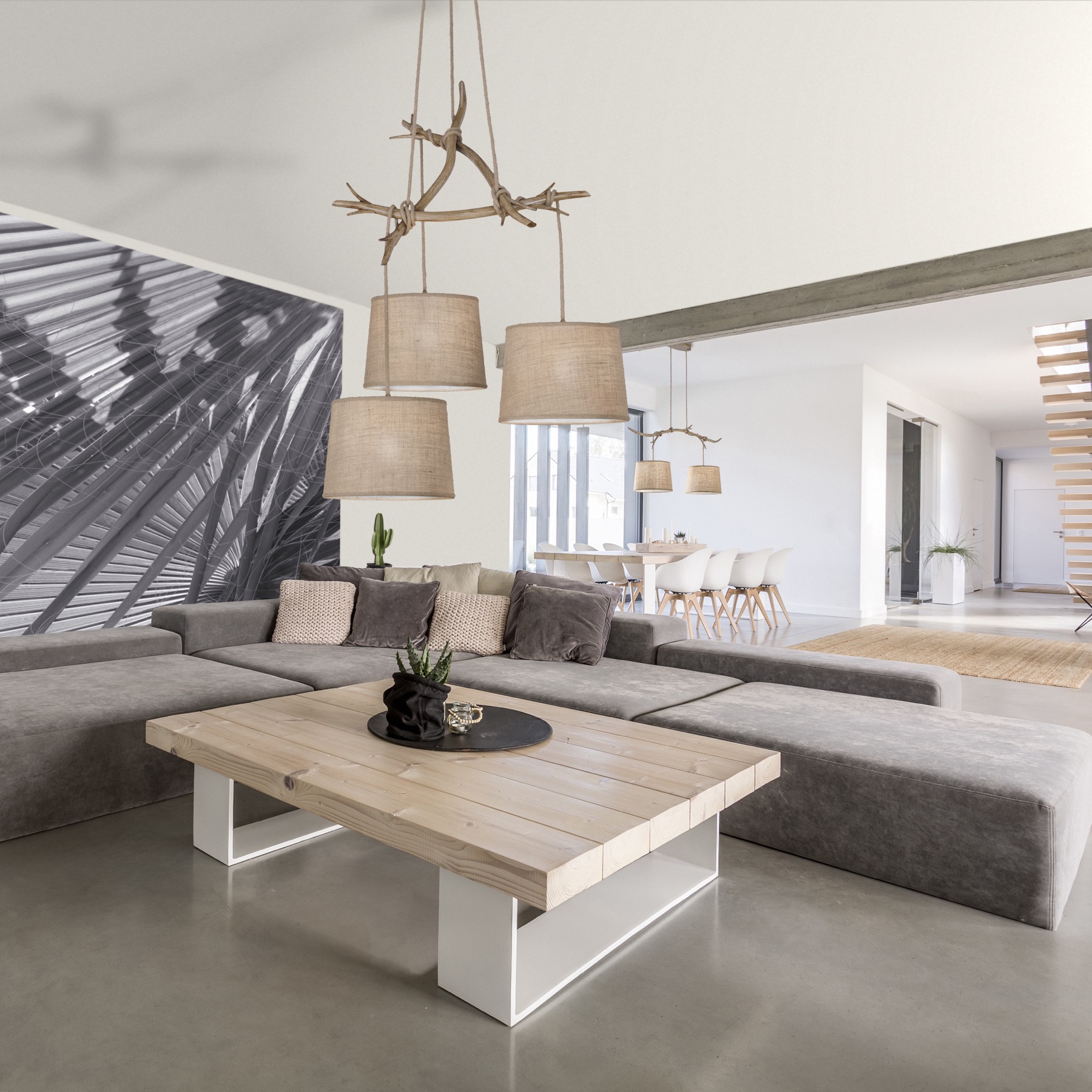 Люстра подвесная  MANTRA SABINA 6176