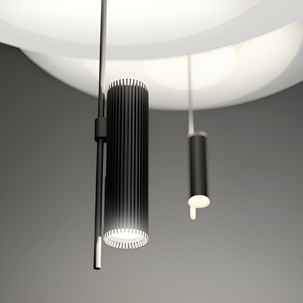Подвесной светильник Vibia Flamingo 1510, Ø70 см, графит