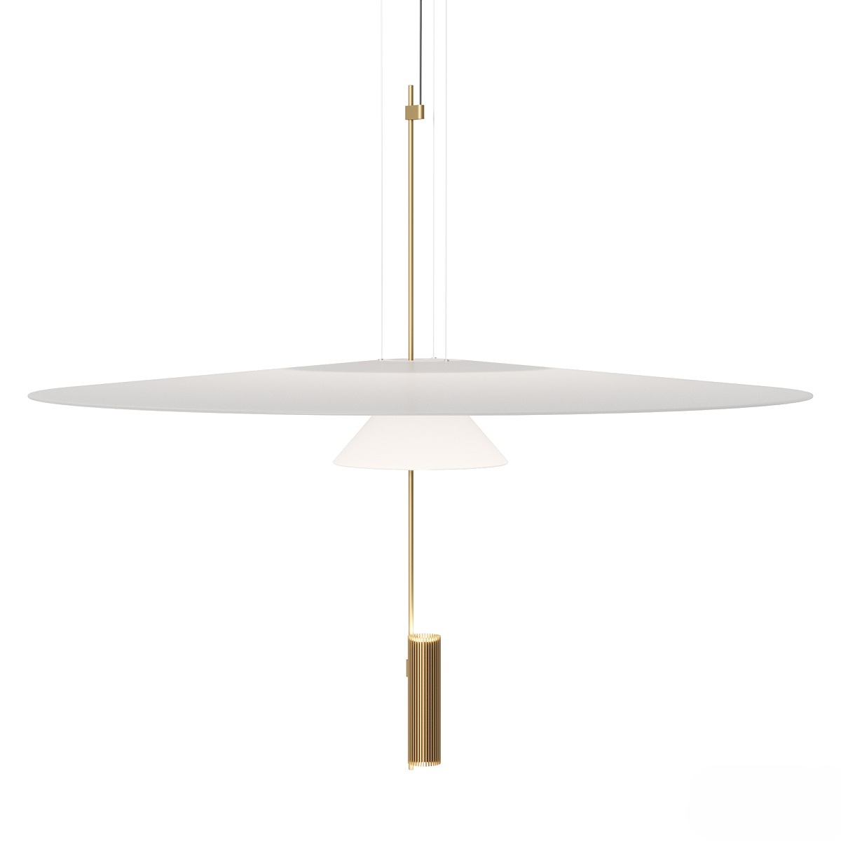 Подвесной светильник Vibia Flamingo 1527, Ø90 см, золото