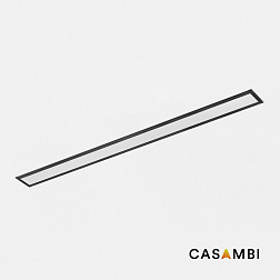 Встраиваемый светильник VIA EVO 1140 48W TW черный CASAMBI PRISMA