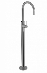 Напольный смеситель для раковины Oioli Micro MIEP003RO/C97, без встраиваемой части, оружейная сталь