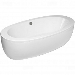 Laufen Alessi One, ванна акриловая отдельностоящая 203х102хh57.5 см, 
цвет белый глянцевый
