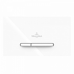 Клавиша смыва Villeroy&Boch ViConnect 92218068, механическая, белый глянцевый