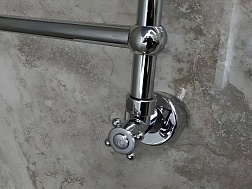 Margaroli Sole 442TS4604CR, полотенцесушитель водяной 52.5х13.5xh71.5 см, цвет хром