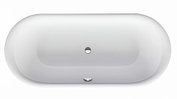 Стальная ванна Bette Lux Oval 180х80, 3466-000 встраиваемая, белый