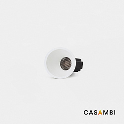 Tulipa Белый встраиваемый даунлайт асимметричный 10W 36° 4000K CRI90 Casambi