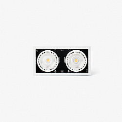 Встраиваемый светильник MINI COLIN-2 белый LED 36-50W 3000K 20°