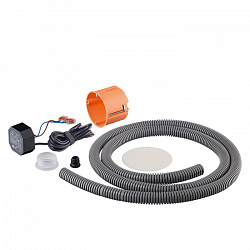 Duravit DuraSystem, комплект для встраивания гигиенического смыва с питанием от сети