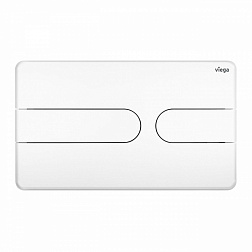 Viega Visign for Style 23, клавиша смыва механическая, 2 режима, цвет альпийский белый