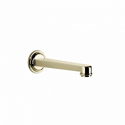 Gessi Venti20, круглый излив 20.9 см, для ванны/душа, цвет латунь PVD