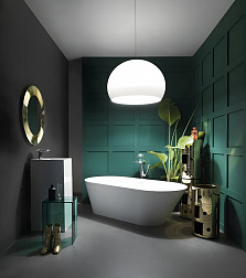 Laufen Kartell, ванна отдельностоящая 171.5х81.5хh52 см, Sentec, цвет белый глянцевый
