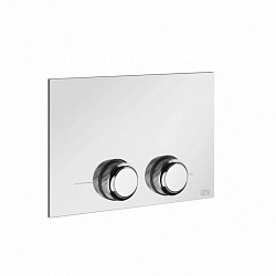 Gessi Venti20, клавиша смыва механическая, 2 режима, для инсталляций Tece, цвет хром
