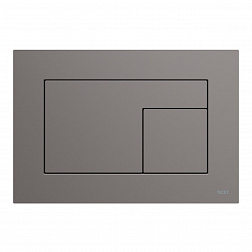 Клавиша смыва TECEvelvet 9240731, механическая, Grigio Londra (антрацит)