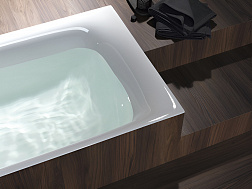 Стальная ванна Lux 170х75, 3440-000 PLUS встраиваемая, с покрытием 
BetteGlasur®Plus, белый