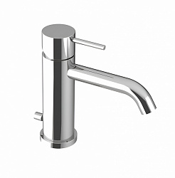 Cмеситель для раковины Oioli Micro MILS000RO/C00, с донным клапаном, хром